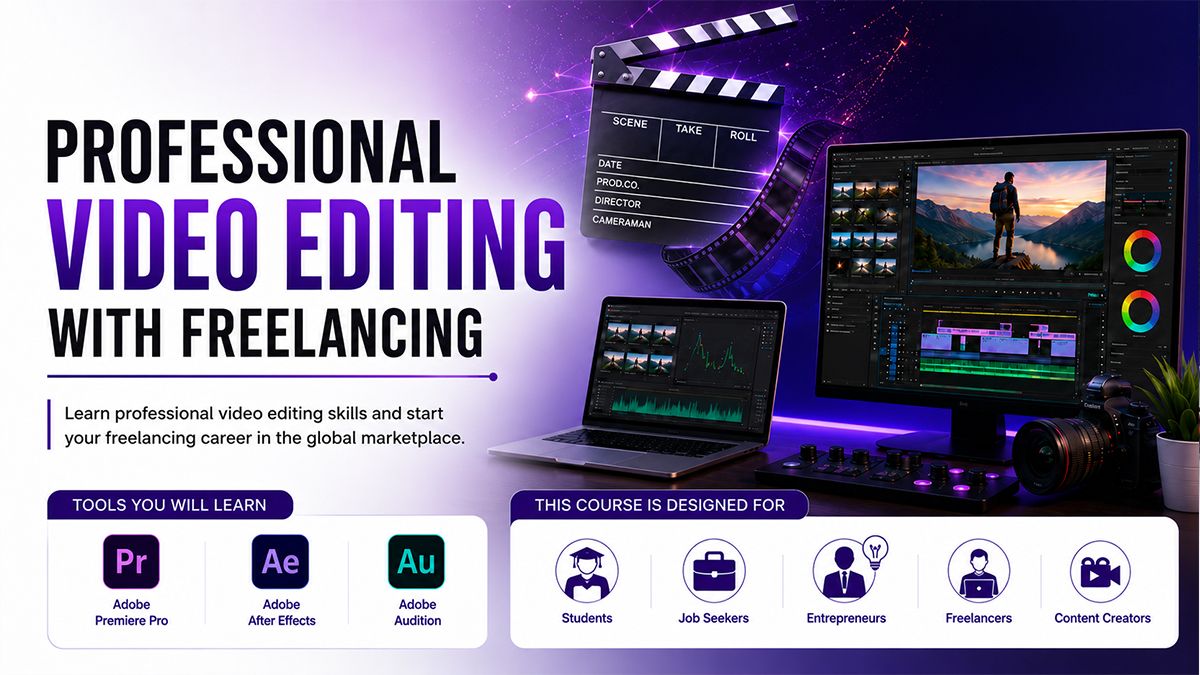 🎬 Professional Video Editing and Freelancing. 